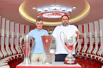 Ολυμπιακός: Συνάντηση Μαρινάκη - Μπεντιλίμπαρ στον Ολυμπιακό ενόψει των Playoffs