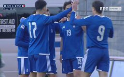 Προβάδισμα για την Εθνική Ελπίδων κόντρα στη Μάλτα με Γκούμα