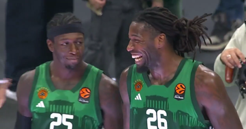 Ναν και Λεσόρ σε εύθυμο κλίμα μετά τη νέα νίκη του Παναθηναϊκού (vid)