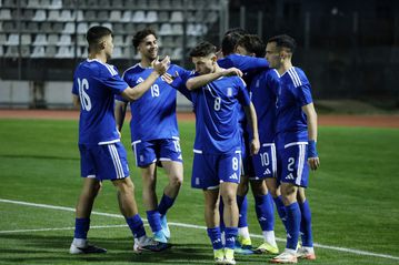 Μπαλάρα, πεντάρα και 6/6 για την Εθνική Κ21 που ετοιμάζεται για τον «τελικό» με τη Γερμανία