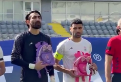 Συγκλονιστικός Ταρέμι και οι διεθνείς του Ιράν - Τίμησαν τη μνήμη των παιδιών που πέθαναν στη Μινάμπ (vid)