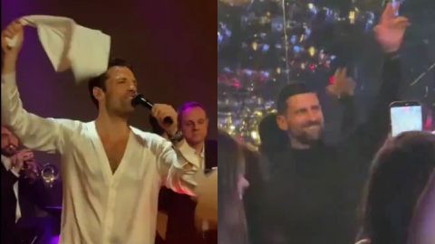 Τζόκοβιτς και Καλάθης στη συναυλία του Κωνσταντίνου Αργυρού στο Βελιγράδι (vid)