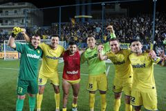 Οι πανηγυρισμοί των παικτών του Παναιτωλικού μετά την εξασφάλιση της παραμονής στη Stoiximan Superleague (gallery&vid)