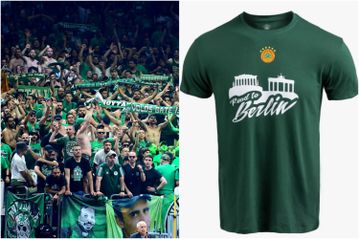 Το ανάρπαστο T-Shirt του Παναθηναϊκού «Road to Berlin»: Πόσο κοστίζει, πώς μπορεί κάποιος να το αγοράσει