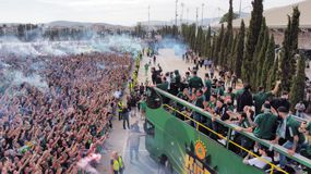 ΠΑΝΔΑΙΜΟΝΙΟ για τον επτάστερο Παναθηναϊκό - Απίθανες φωτογραφίες και πράσινη μαγεία με χιλιάδες οπαδούς στο ΟΑΚΑ