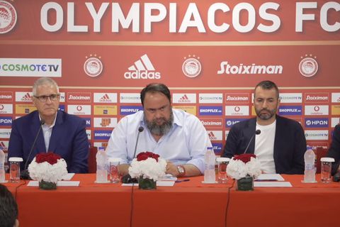Μαρινάκης: «Στόχος του Ολυμπιακού η ανανέωση του ρόστερ με παίκτες ηλικίας 20-25 ετών»