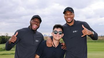 Οι κιτρινόμαυρες καρδιές του Αντετοκούνμπο στον Ρίτσαρντ Χσιάο για την αγορά των μετοχών της ΚΑΕ Άρης