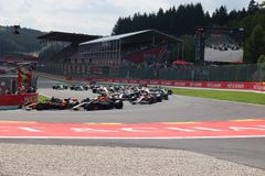 Τέσσερις οδηγοί εκκινούν το GP του Βελγίου από το pitlane