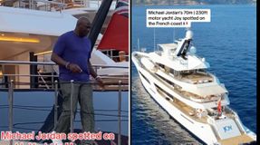 Ίλιγγος: Η θαλαμηγός του Τζόρνταν μήκους 70μ. χρειάζεται μόλις 19 άτομα προσωπικό - Οι βόλτες στη Μεσόγειο (vid)