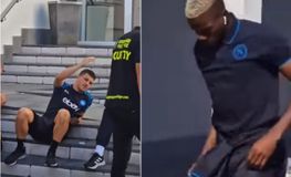 Ένας έξαλλος Οσίμεν: Έφτασε στην προπόνηση και δεν χαιρέτησε ούτε τους συμπαίκτες του! (vid)