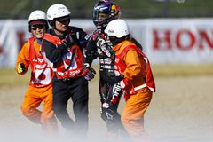 Ο Μάρτιν στο χειρουργείο τη Δευτέρα (29/09) μετά το ατύχημα στο Σπριντ του Μοτέγκι