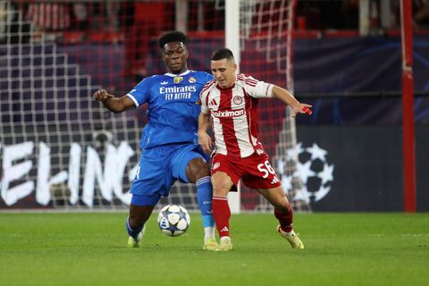 Οι αριθμοί του Ολυμπιακός-Ρεάλ Μαδρίτης «εξηγούν» γιατί οι «ερυθρόλευκοι» άξιζαν κάτι από το ματς