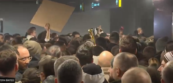 Όλα όσα έγιναν κατά την άφιξη του Ομπράντοβιτς στο Βελιγράδι και την υποδοχή από τους φίλους της Παρτιζάν (vid)