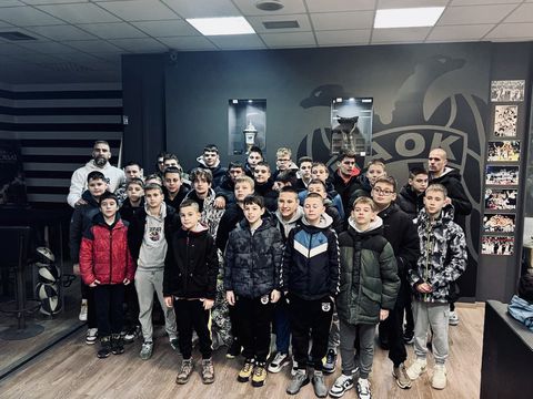 Γέμισε με παιδιά από τη Σερβία το «Παλατάκι» για το καμπ του ΠΑΟΚ