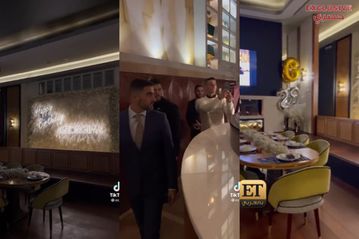 Ο Κριστιάνο γιόρτασε τα γενέθλια της Χεορχίνα σε χλιδάτο εστιατόριο του Ριάντ (vids)