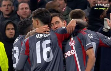 Τα highlights από τη μεγάλη νίκη του Ολυμπιακού επί του Άγιαξ