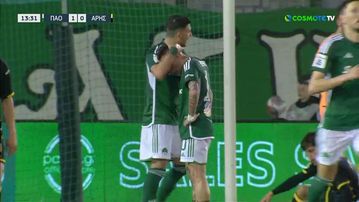 Παναθηναϊκός - Άρης: Απίθανες ευκαιρίες έχασαν Μπακασέτας και Μπερνάρ για το 2-0