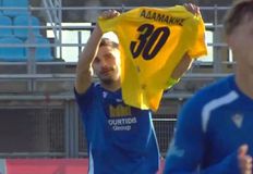 Συγκίνηση στο Καβάλα - ΠΑΣ Γιάννινα: Ο Γαβριηλίδης αφιέρωσε το γκολ του στον Αδαμάκη που έχασε τη ζωή του στα Τέμπη