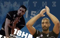 Ο Αλέξανδρος Ράπτης MVP της 18ης αγωνιστικής της Volley League