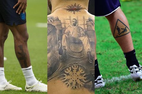 Όπλα, χείλη, και κωδικοποιημένα μηνύματα: Τα πιο περίεργα τατουάζ που έχουν «χτυπήσει» ποδοσφαιριστές