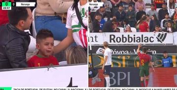 Ο Ντάντας «ξέρανε» παιδάκι στην εξέδρα με σουτ εκτός περιοχής - Διέκοψε το ματς ο διαιτητής (vid)