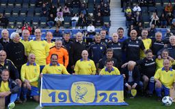 Παλαίμαχοί του Παναιτωλικού και του ΠΑΟΚ τίμησαν τα 100 χρόνια ιστορίας τους (pics)