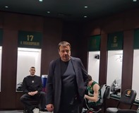 Τα συγχαρητήτια του Αταμάν στα αποδυτήρια μετά τη νίκη επί της Μονακό - Τι είπε για το ματς με Ολυμπιακό (vid)