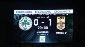 Τα highlights της καταδικαστικής ήττας του Παναθηναϊκού από τον Άρη