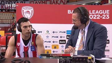 Σλούκας: «Δύσκολη η ήττα από τη Ρεάλ, δεν με νοιάζει αν ο αντίπαλος στους τελικούς θα παίξει ζώνη» (vid)