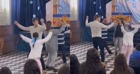 Ο Αλμέιδα χόρεψε με την ανιψιά του που πάσχει από σύνδρομο Ντάουν (vid)