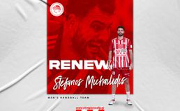 Ανανέωσε με τον Ολυμπιακό/Όμιλο Ξυνή ο Μιχαηλίδης