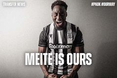 Ο ΠΑΟΚ ανακοίνωσε τον Μεϊτέ