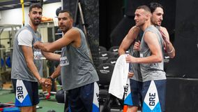 Με εργομετρικά και ατομικά προγράμματα στο ΟΑΚΑ ξεκίνησε το... ταξίδι της Εθνικής για το Ευρωμπάσκετ (pics)