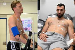 Παναθηναϊκός: Γκριγκόνις και Κουζέλογλου στο «Υγεία» για εξέτασεις (pics)