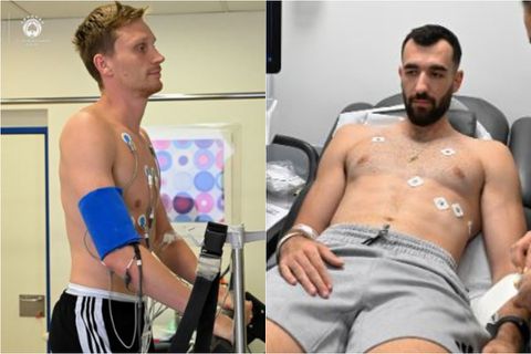Παναθηναϊκός: Γκριγκόνις και Κουζέλογλου στο «Υγεία» για εξέτασεις (pics)
