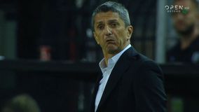 ΠΑΟΚ - Ριέκα | Επική γκριμάτσα του Λουτσέσκου μετά από σουτ του Μπάμπα