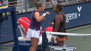 US Open: Ένταση στο φιλέ μετά τη λήξη του αγώνα Οσταπένκο - Τάουνσεντ (vid)