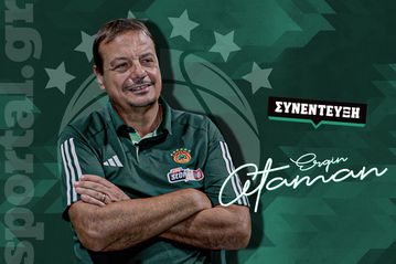 Ο Εργκίν Αταμάν στο Sportal: «Είμαι εδώ για όσα έχουν ονειρευτεί ο Γιαννακόπουλος και ο κόσμος του Παναθηναϊκού»