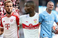 Χάαλαντ και Κέιν... βλέπουν την πλάτη του Γκιρασί που σκοράρει ακατάπαυστα!