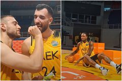 Τα χαμόγελα, οι συνεργασίες και τα... πειράγματα στο backstage video της ΑΕΚ από την ημέρα της φωτογράφισης