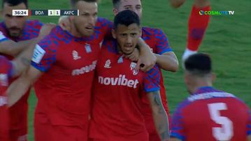 Με απίθανη βολίδα του Μεντιέντα ήρθε το 1-1 του Βόλου
