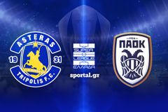 LIVE: ΑΣΤΕΡΑΣ AKTOR - ΠΑΟΚ 