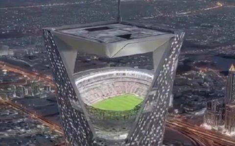 «Sky Stadium»: Γήπεδο πάνω σε ουρανοξύστη ετοιμάζει η Σαουδική Αραβία
