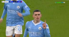 Ισοφάρισε σε 2-2 με Φόντεν η Σίτι