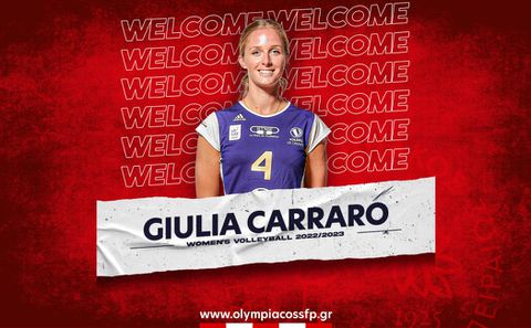 Volleyleague γυναικών: Ιταλίδα πασαδόρος στον Ολυμπιακό