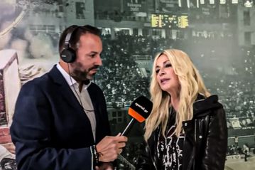 Η Άννα Βίσση εκστασιασμένη στην κάμερα του Sportal για τη νίκη του Παναθηναϊκού: «Ενθουσιάστηκα, φώναζα, έκλεισε η φωνή μου!»