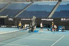 Το ζέσταμα του Τζόκοβιτς πριν τον τελικό με τον Τσιτσιπά (vid)