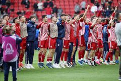 Συλαϊδόπουλος: «Να χαρακτηριστούμε ως η κορυφαία Κ19 στην ιστορία του Ολυμπιακού - Αυτό είπαμε στα αποδυτήρια»