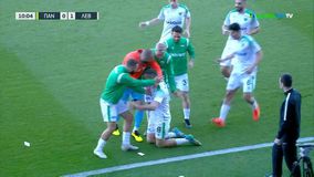 Ο Νίκας άνοιξε το σκορ για τον Παναιτωλικό κόντρα στον Λεβαδειακό