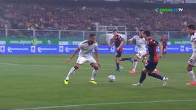 Τζένοα - Κάλιαρι: Ο Φρέντρουπ εκτέλεσε με καταπληκτικό πλασέ στην κίνηση για το 2-0